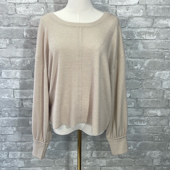 By The River Cozy Life Ribbed Top - Picture 1 of 5